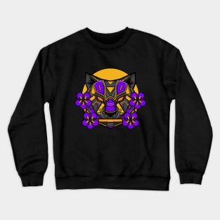 Mecha Violet Cat Crewneck Sweatshirt